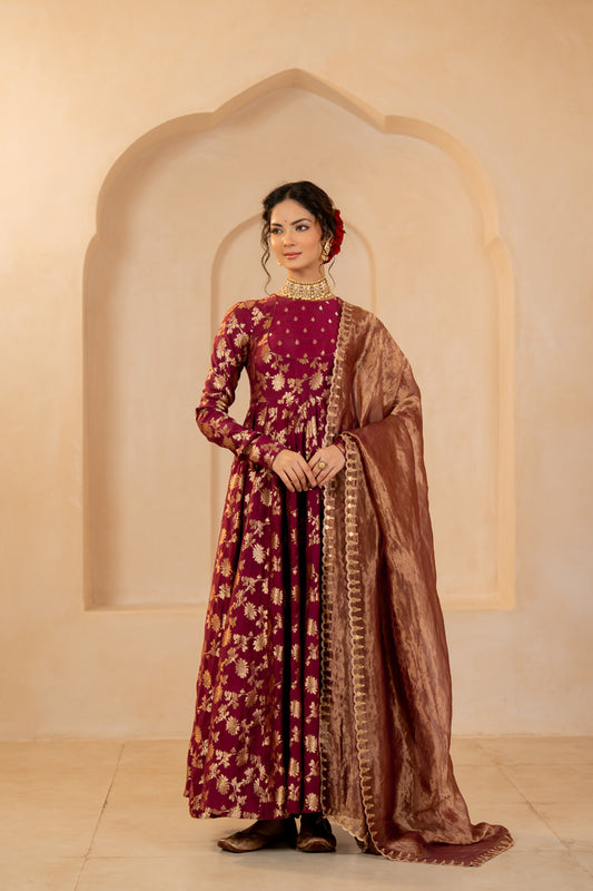 Durva Anarkali Set