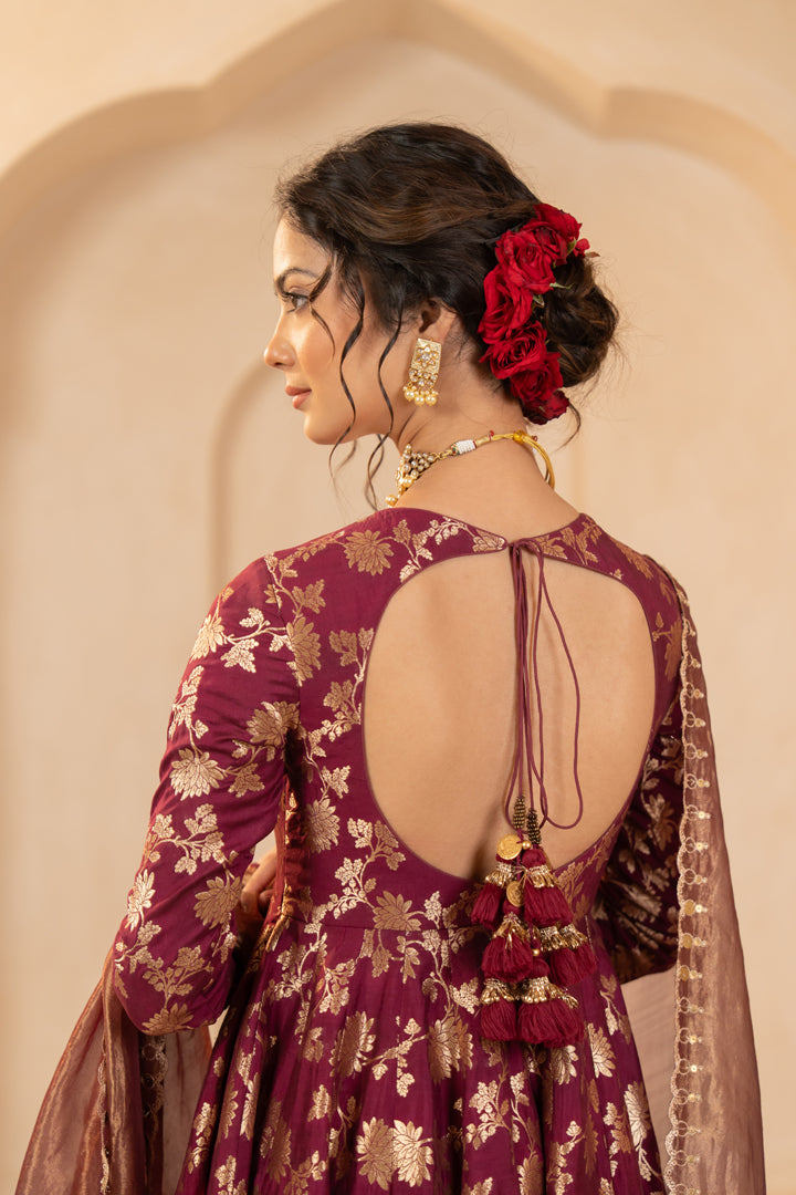 Durva Anarkali Set