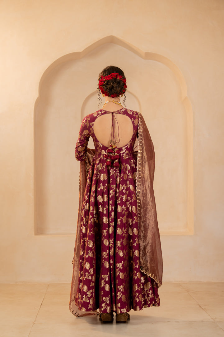 Durva Anarkali Set