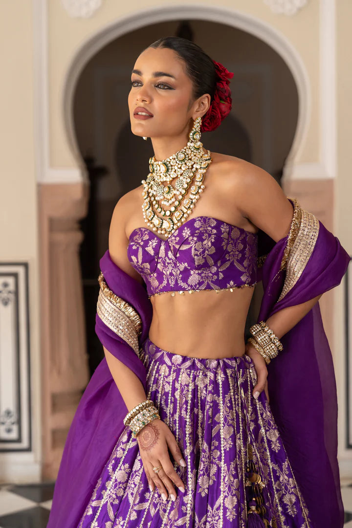Pashmina Lehenga Set