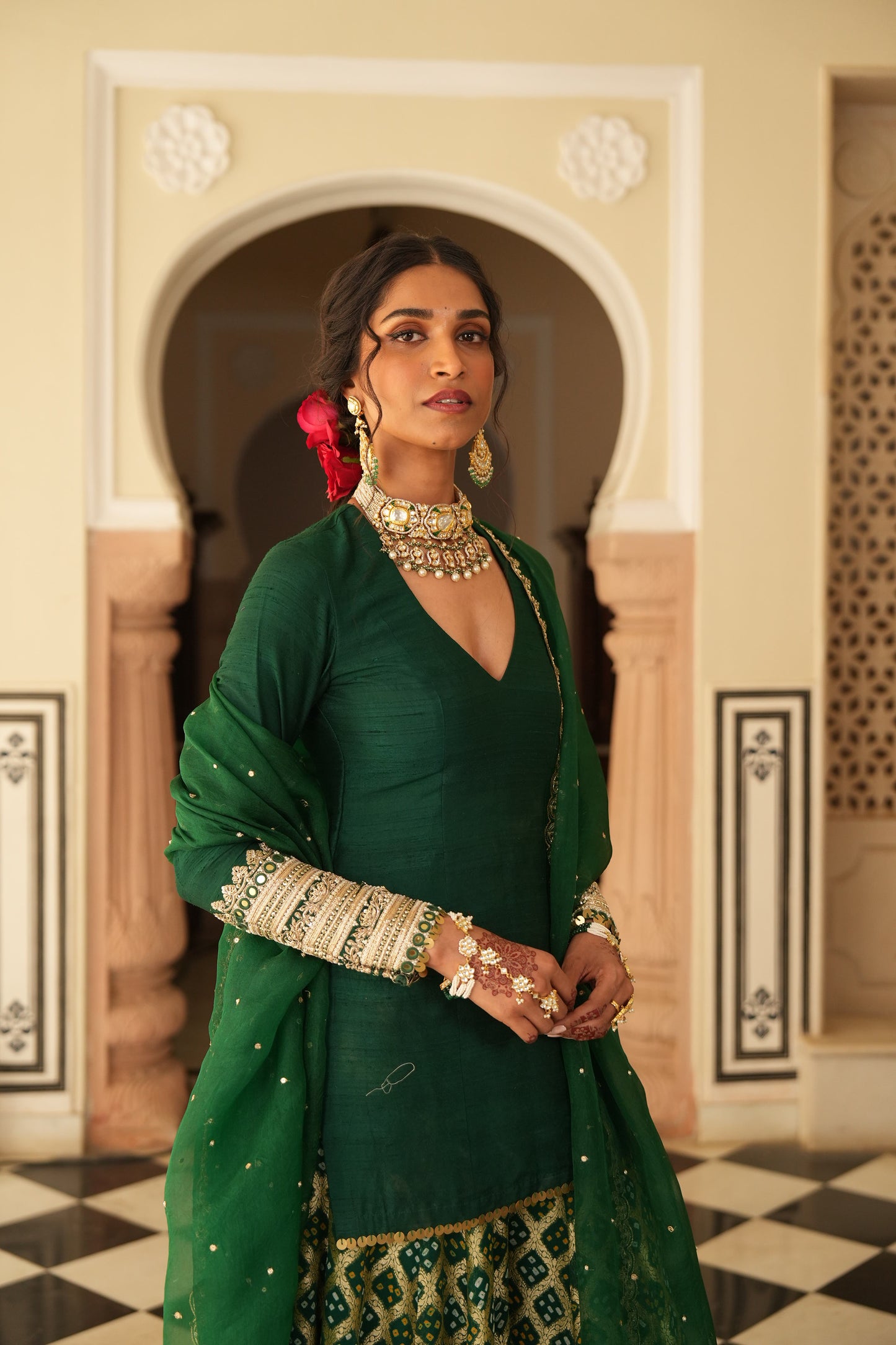 Shravya Sharara Set