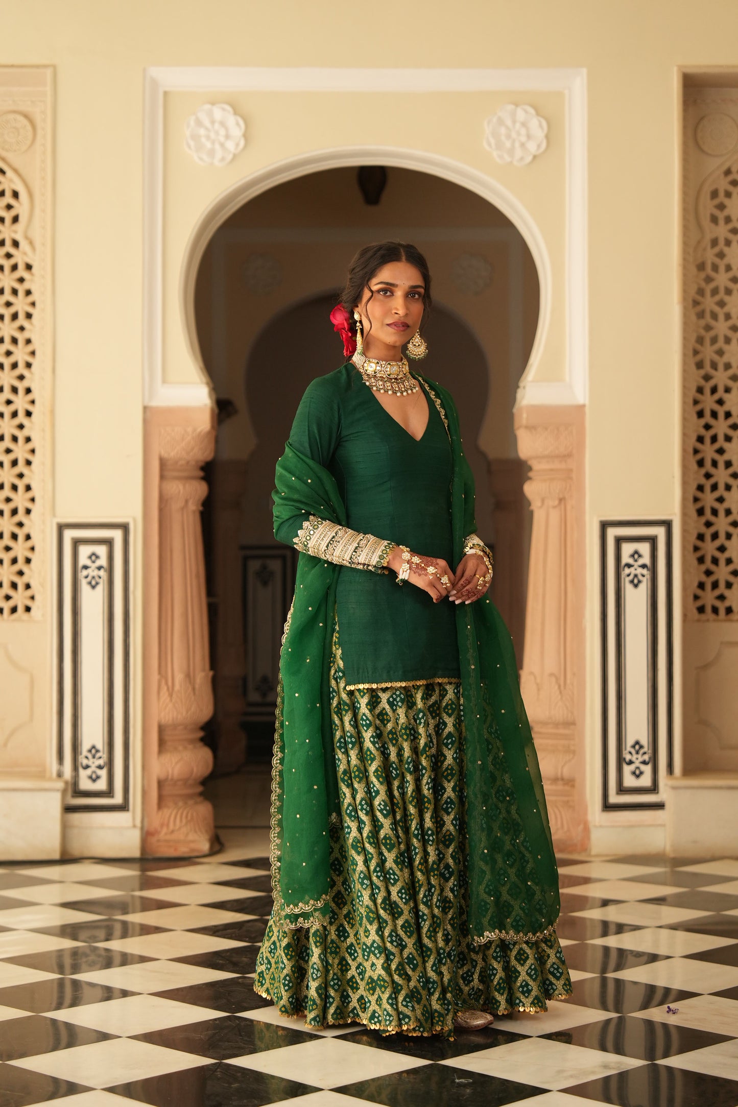 Shravya Sharara Set