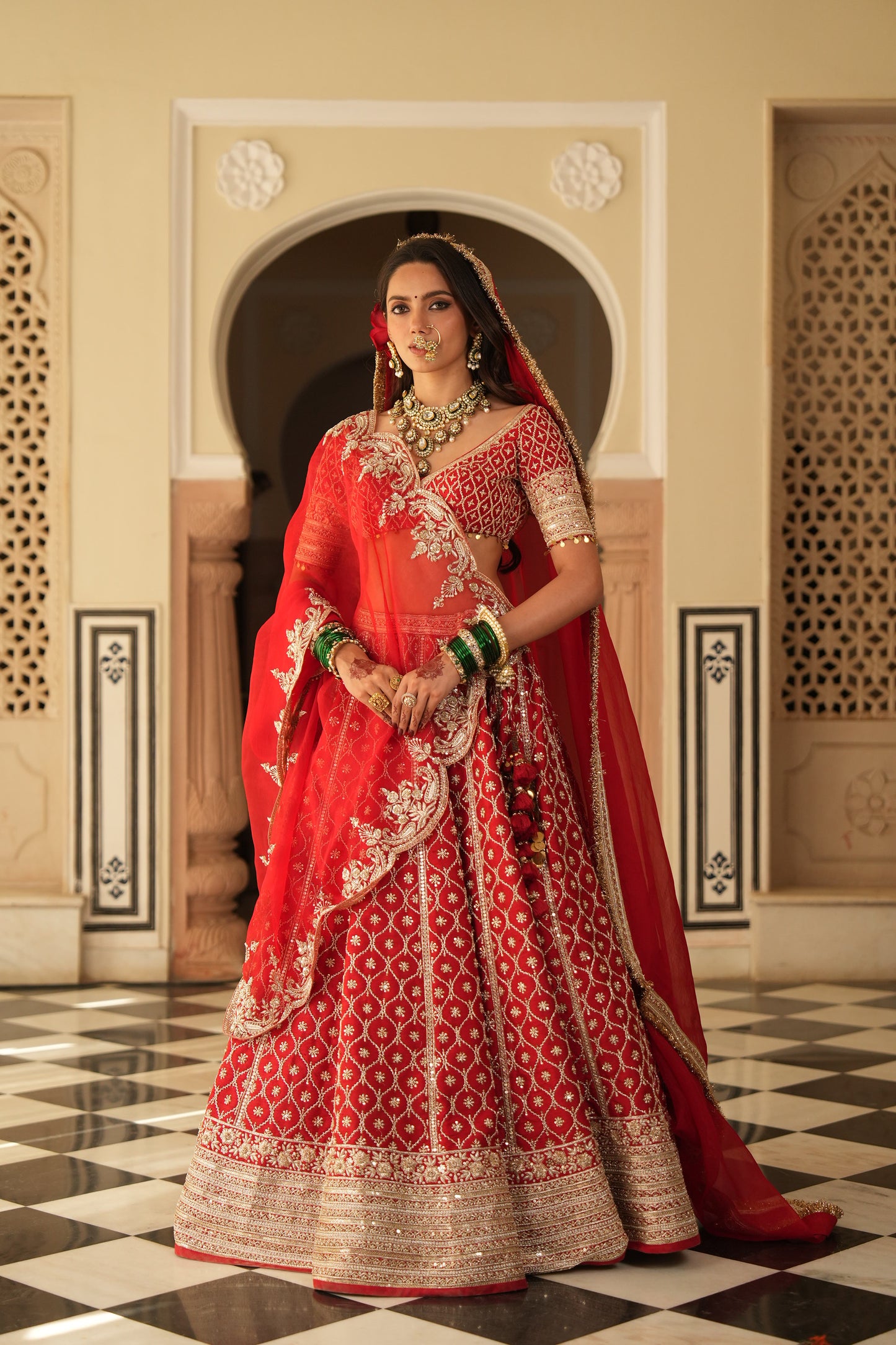 Iravati Lehenga set