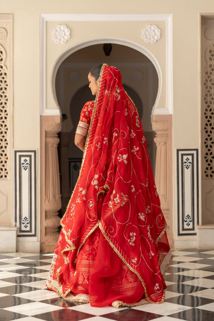 Dakshini Lehenga Set