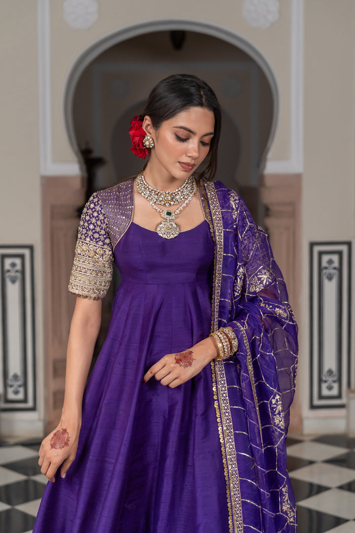 Nisha Anarkali Set