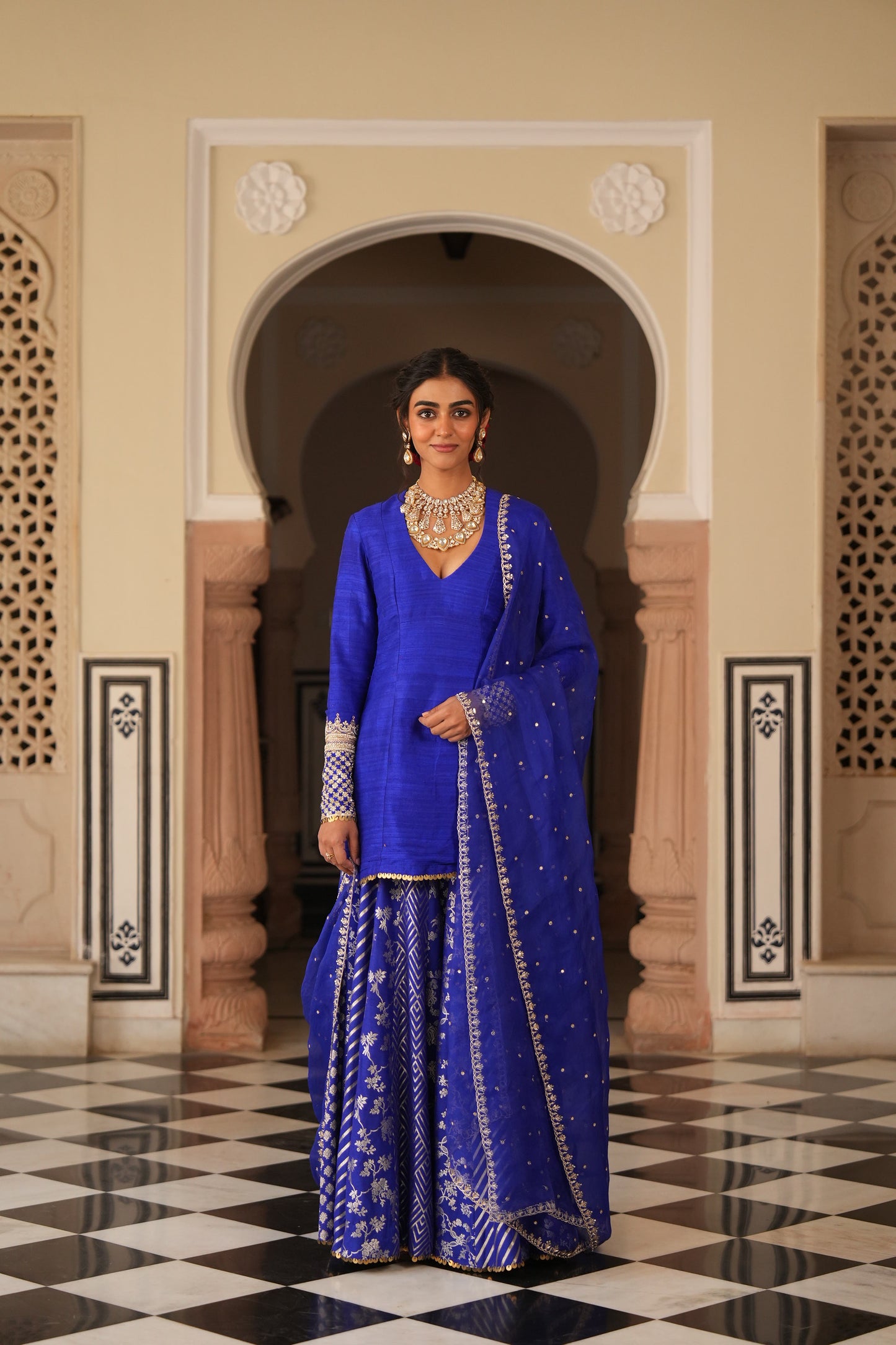 Maanvi Sharara Set