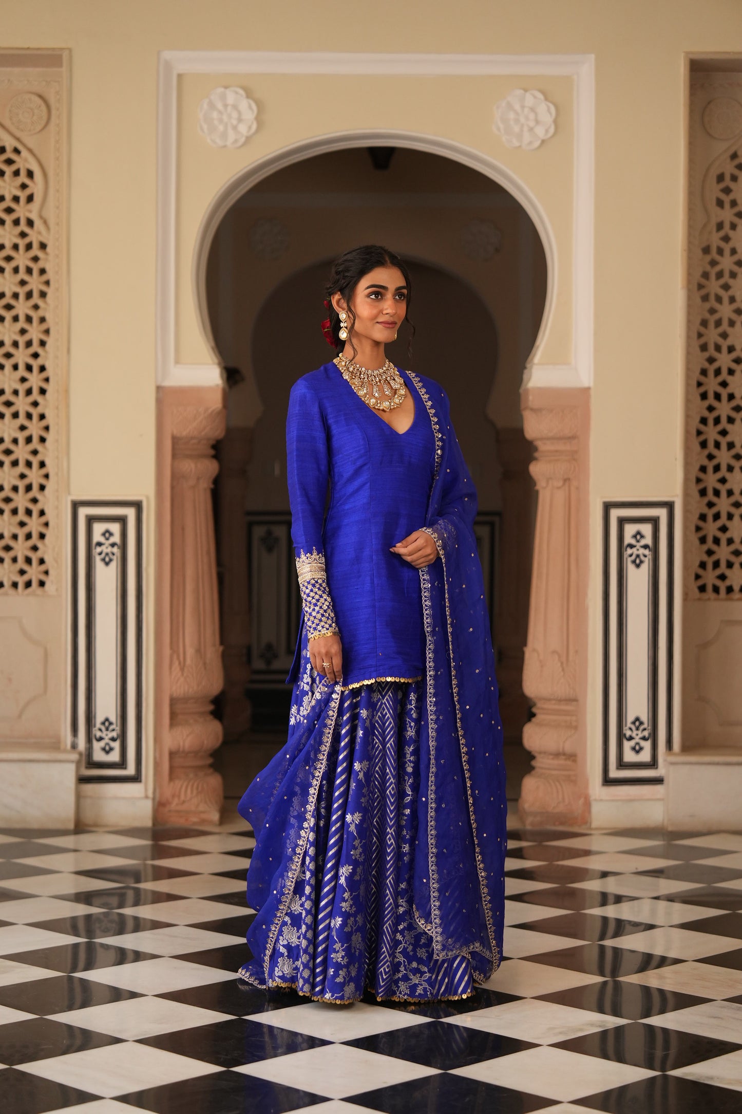 Maanvi Sharara Set