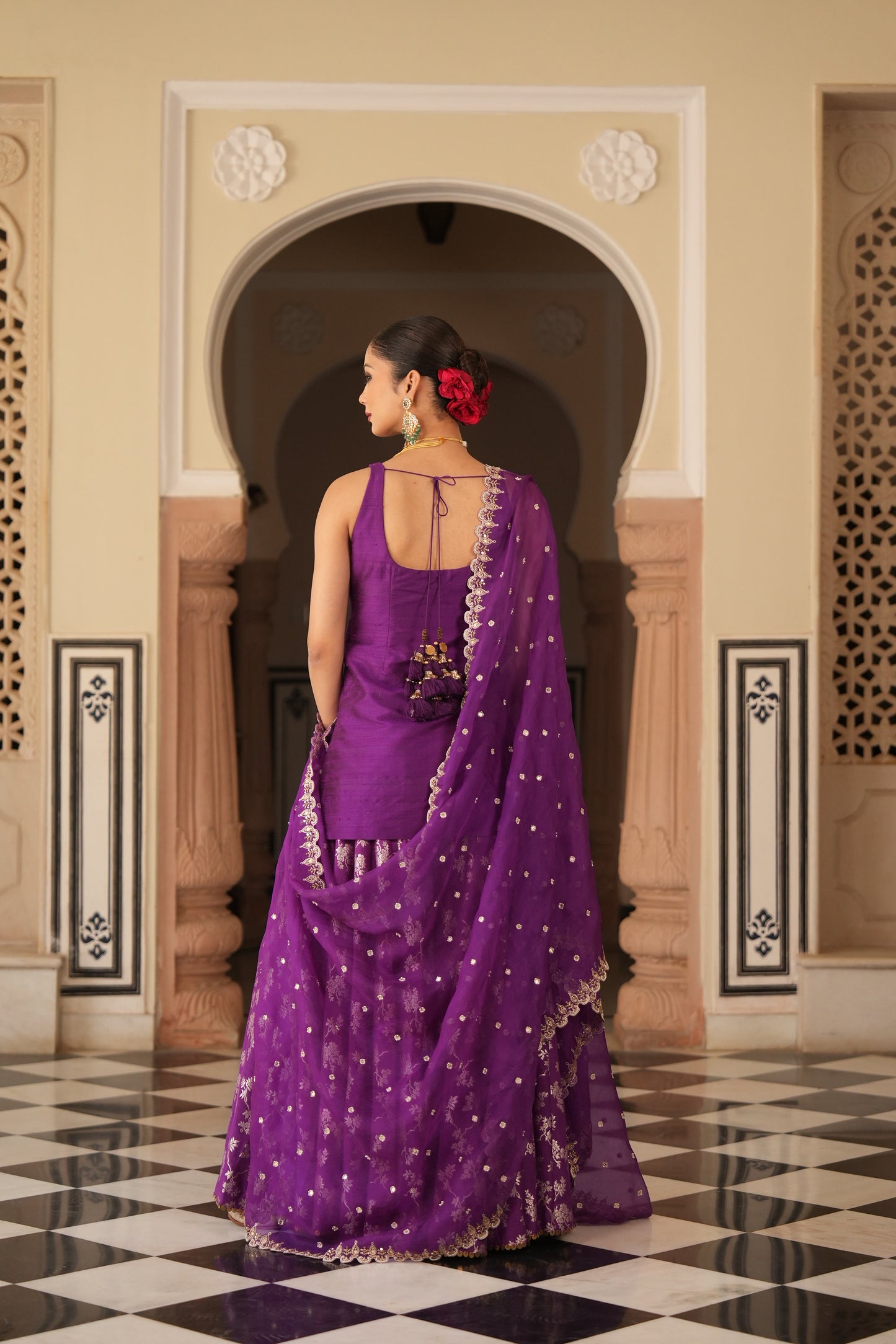 Vishwa Sharara Set
