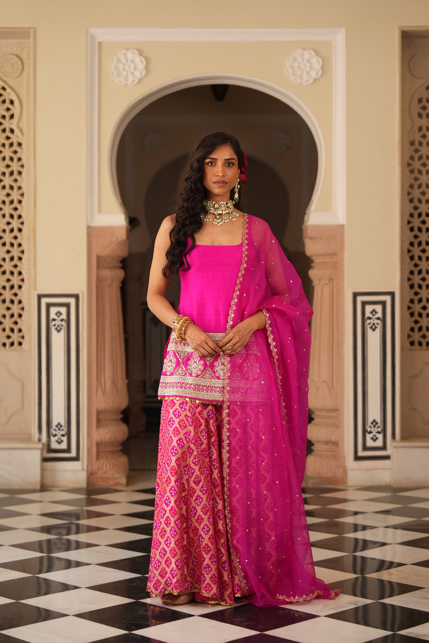 Vedika Sharara Set