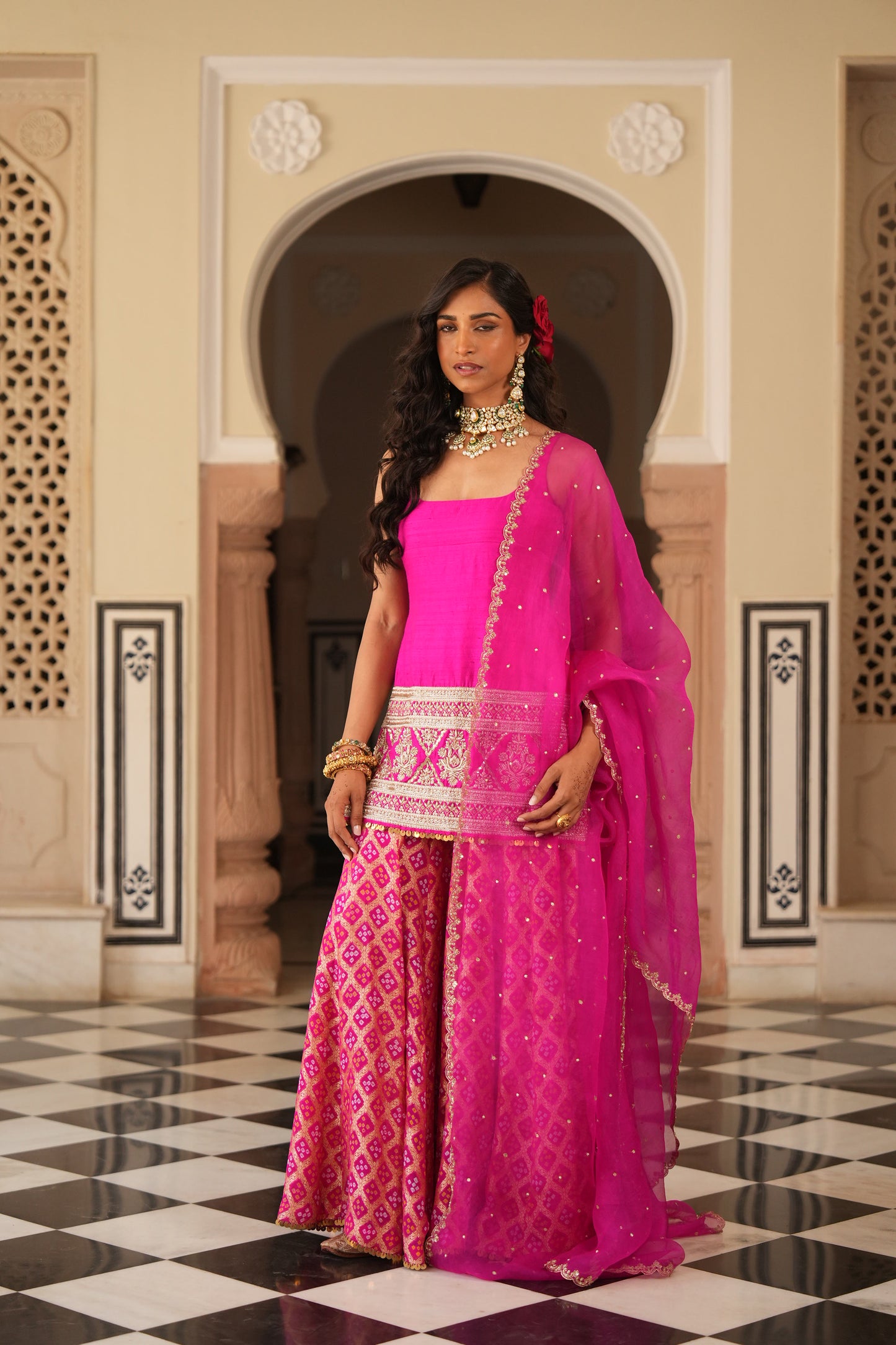 Vedika Sharara Set