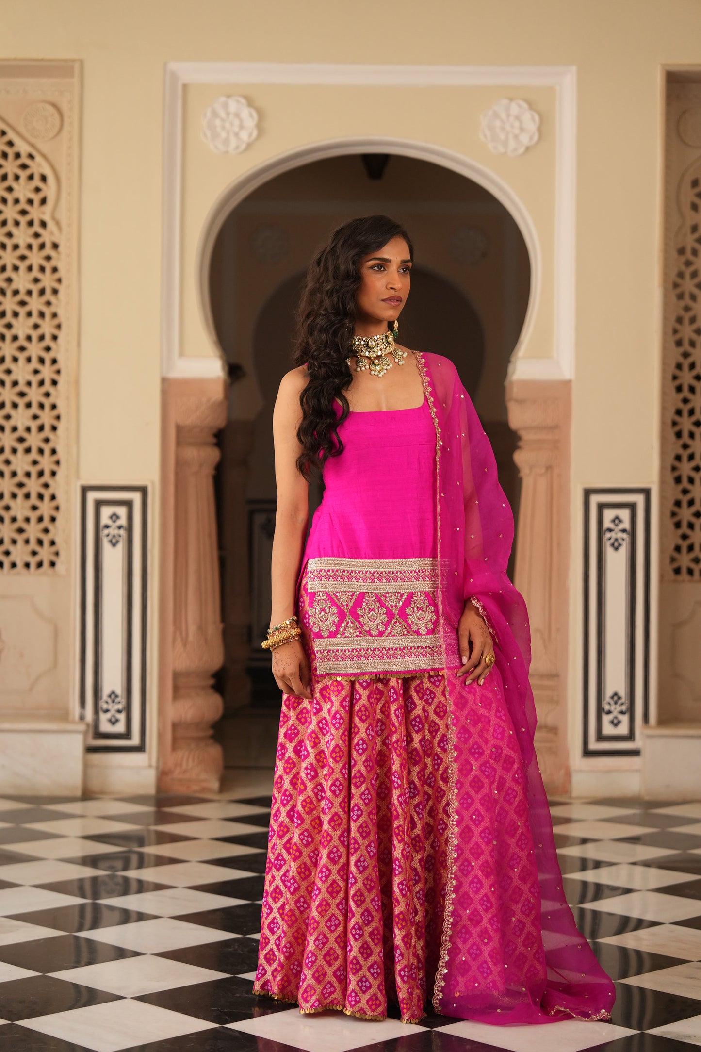 Vedika Sharara Set