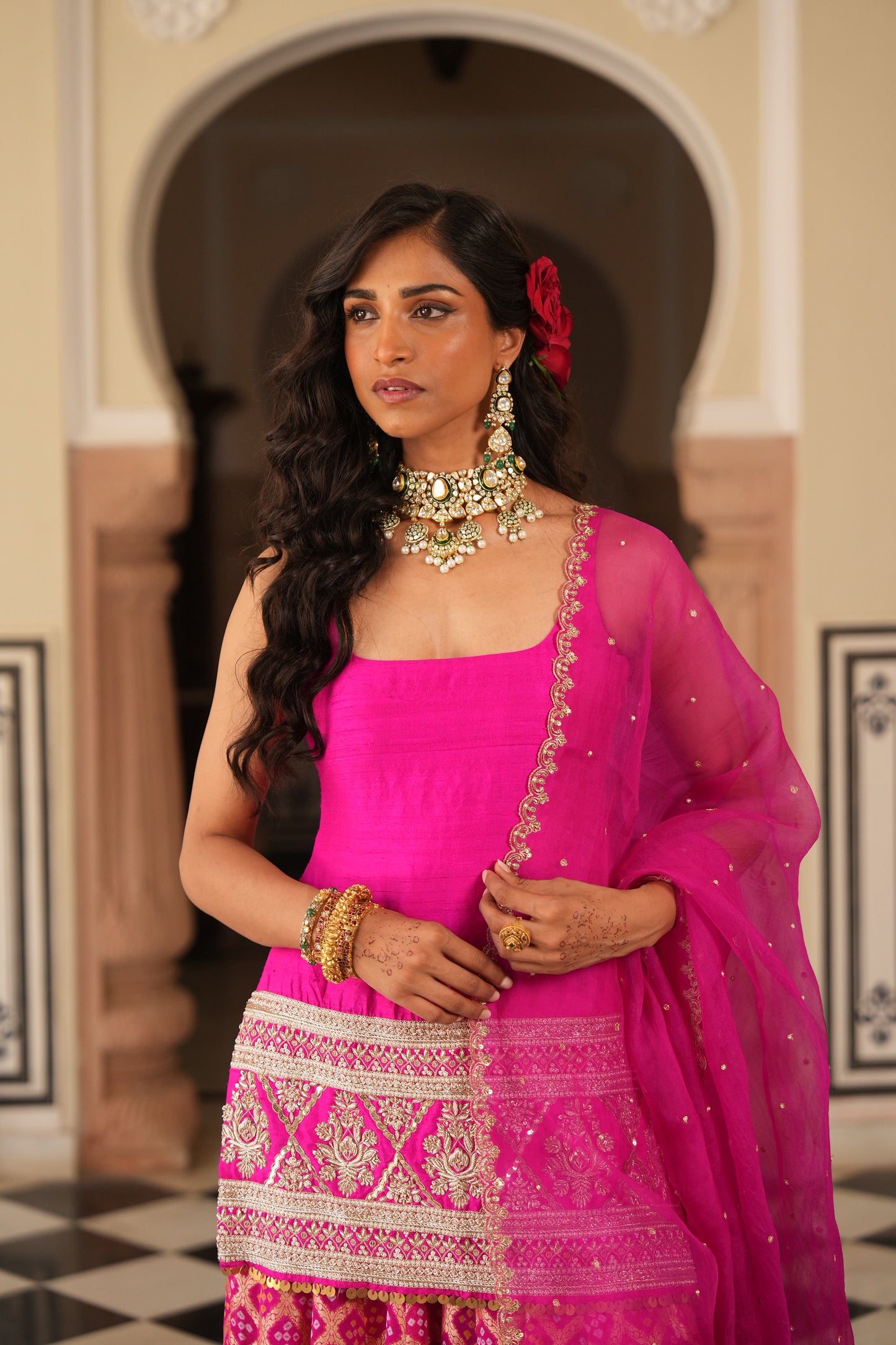Vedika Sharara Set