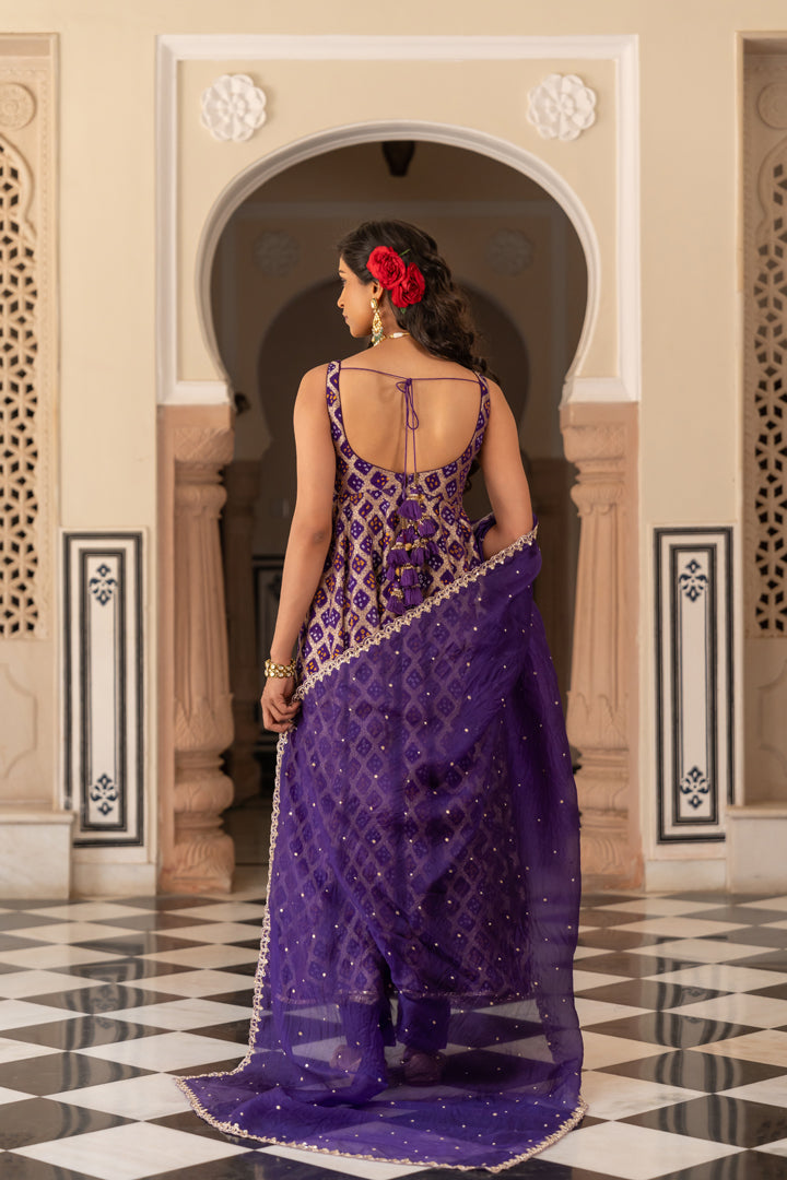 Medha Anarkali Set