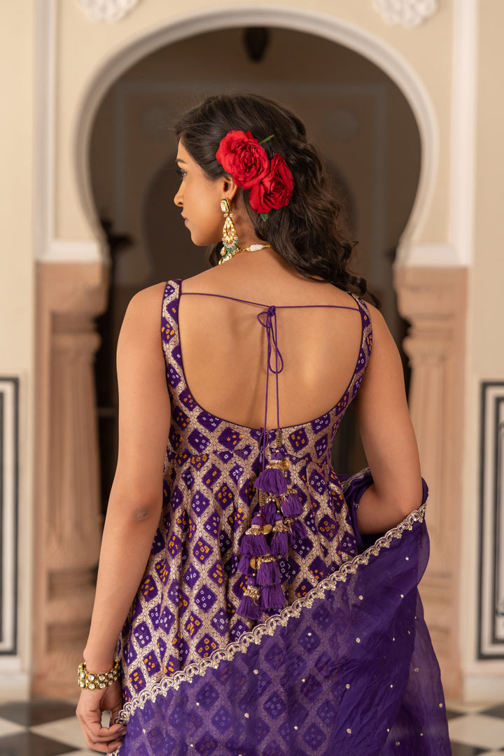 Medha Anarkali Set