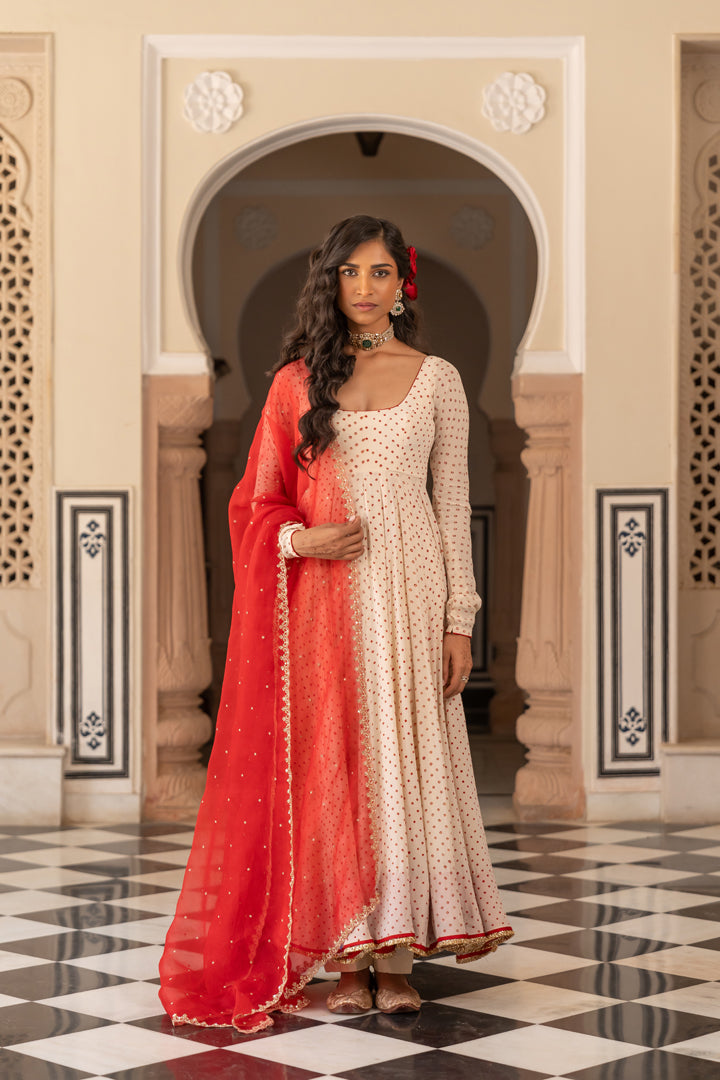 Aarvi Anarkali Set