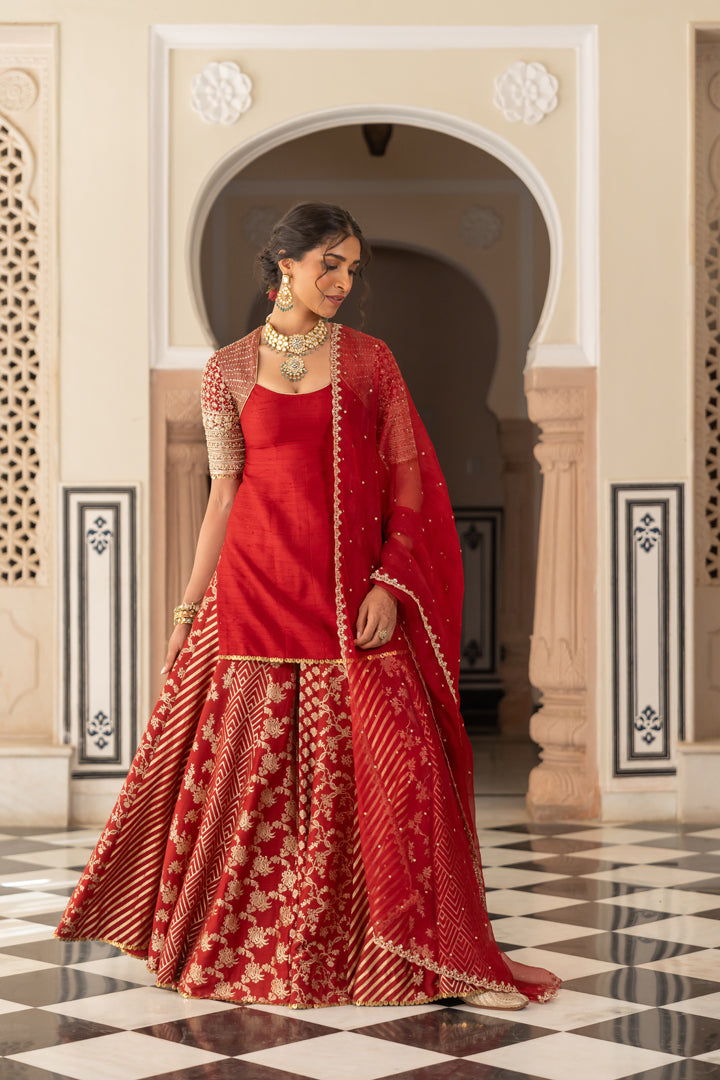 Kashvi Sharara Set