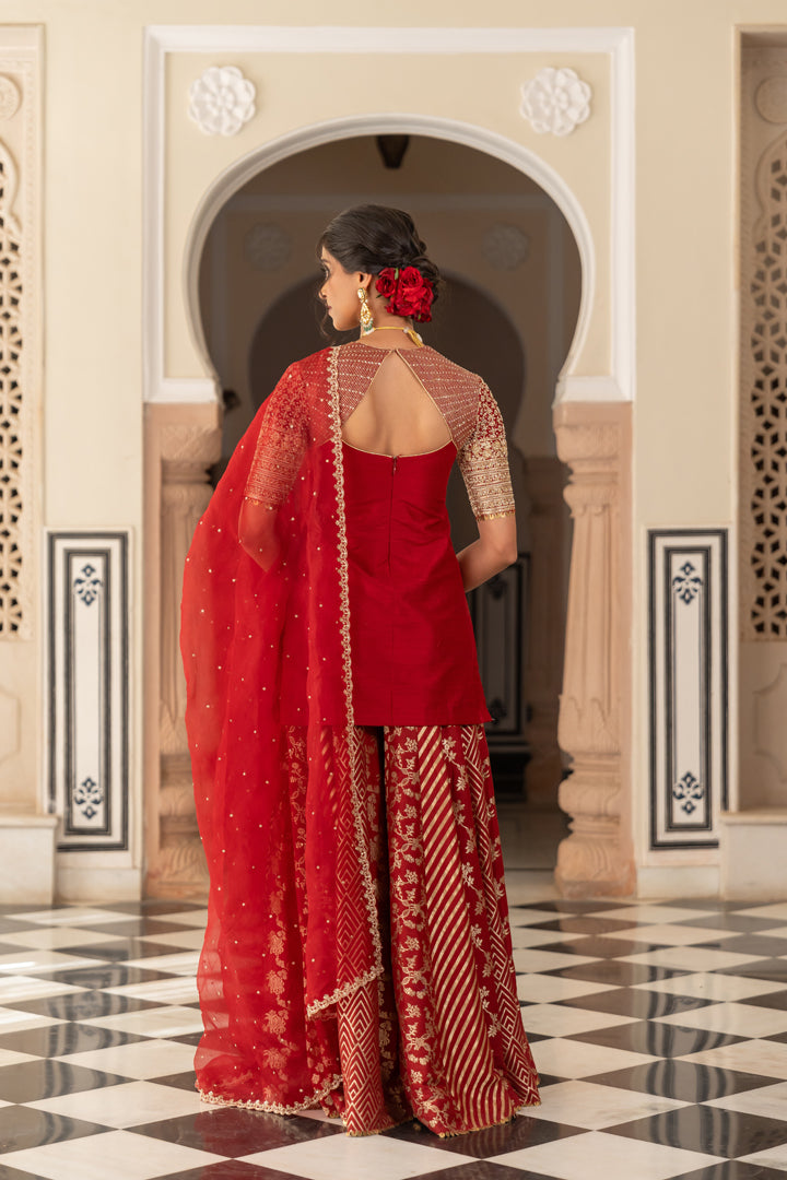 Kashvi Sharara Set