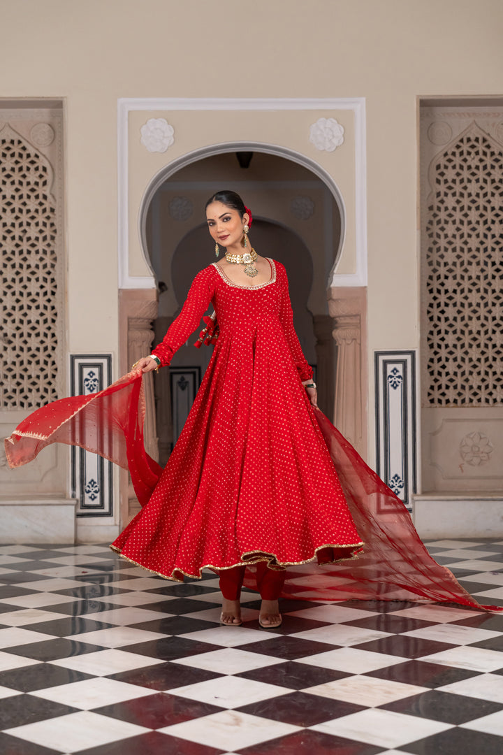 Monica D'souza Anarkali Set