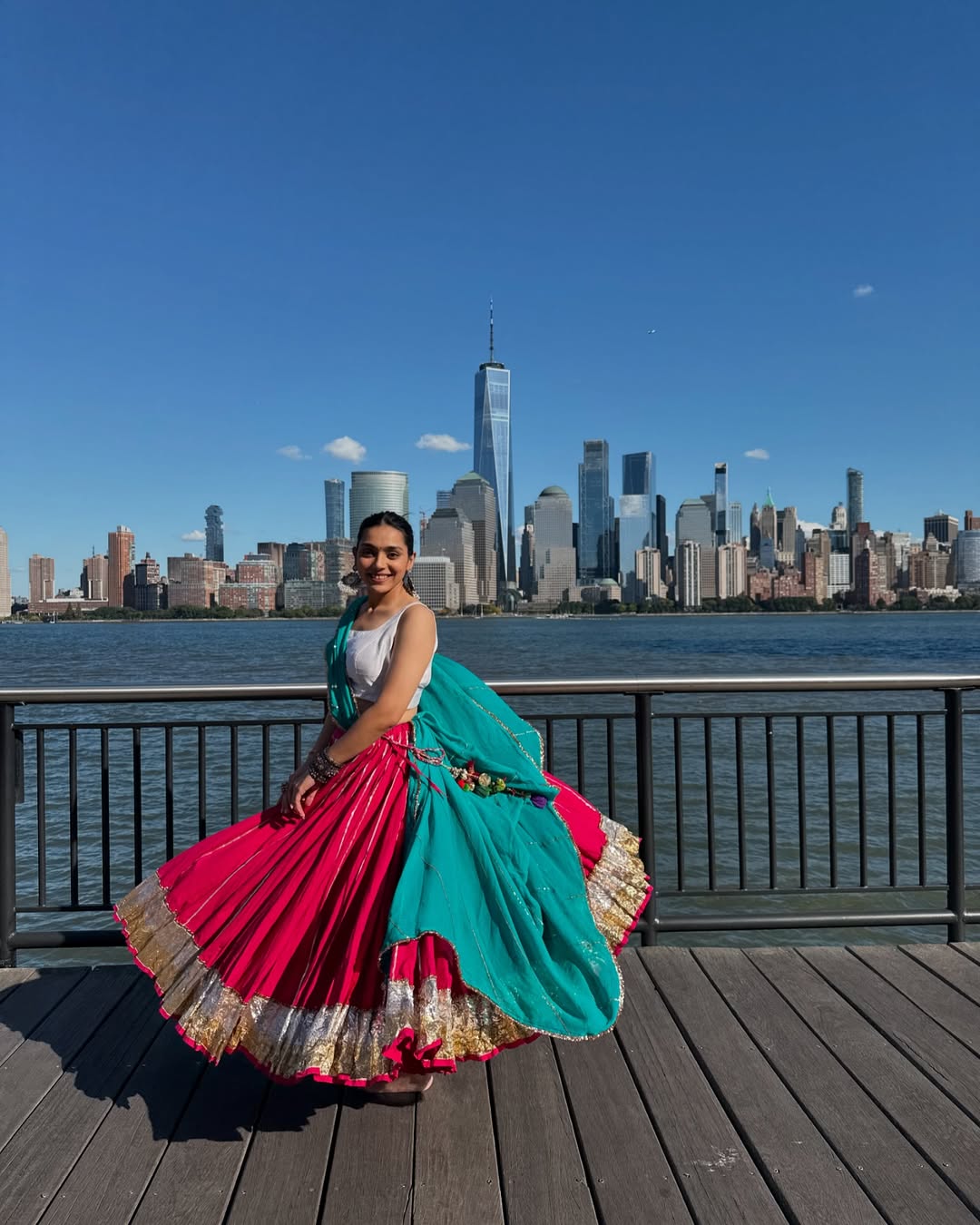 Madhvi Pink Lehenga Set