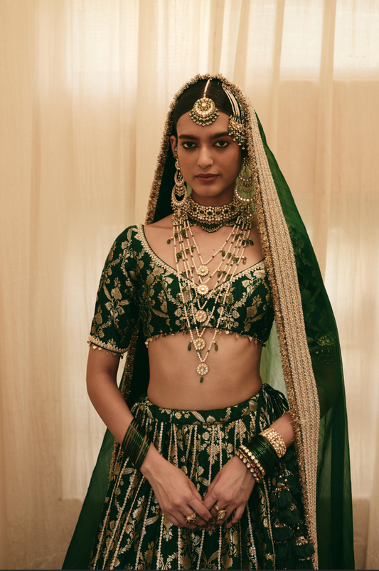 Pashmina Lehenga Set