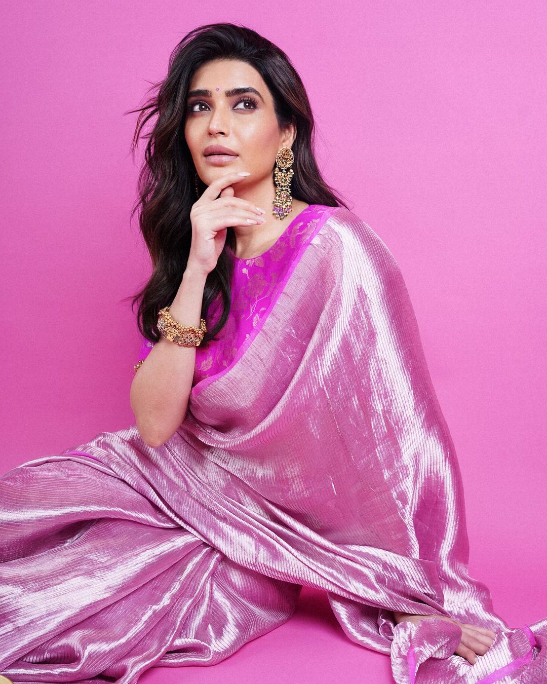 Karishma Tanna Saree