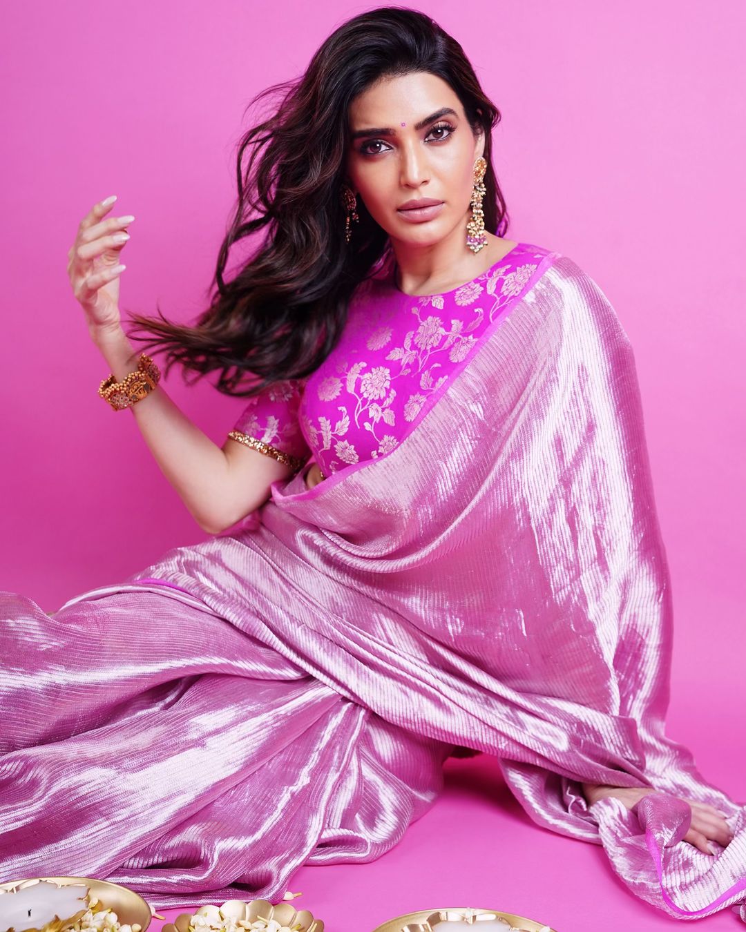 Karishma Tanna Saree