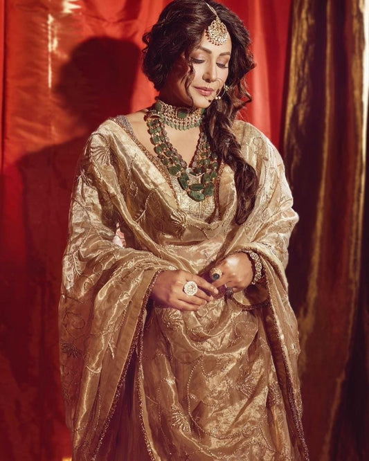 Hina Khan Lehenga Set