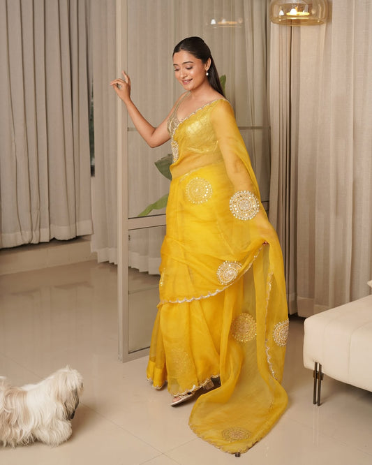 Shraddha Dangar Saree
