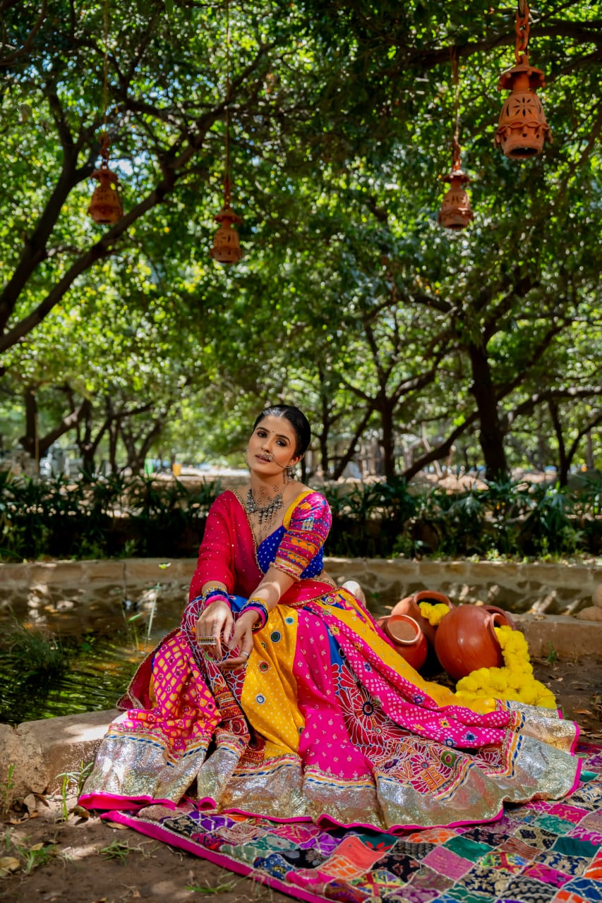 Multikali Heavy Lehenga Set
