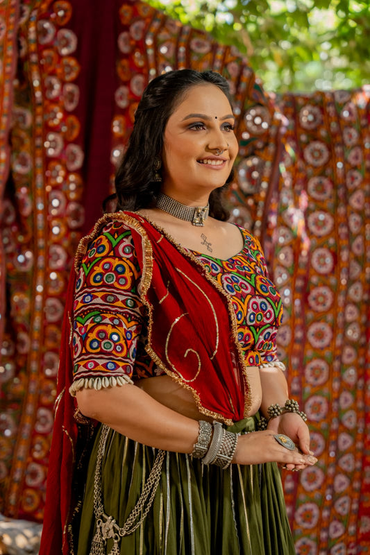 Navratri Patchwork Blouse