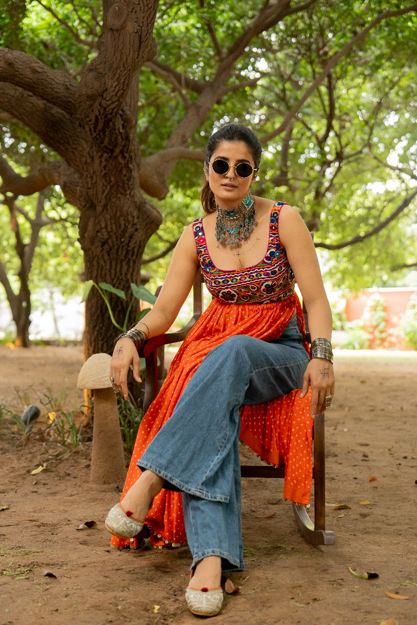 KURTA SET BOHO SET NAVRATRI KURTA KOMAL VORA