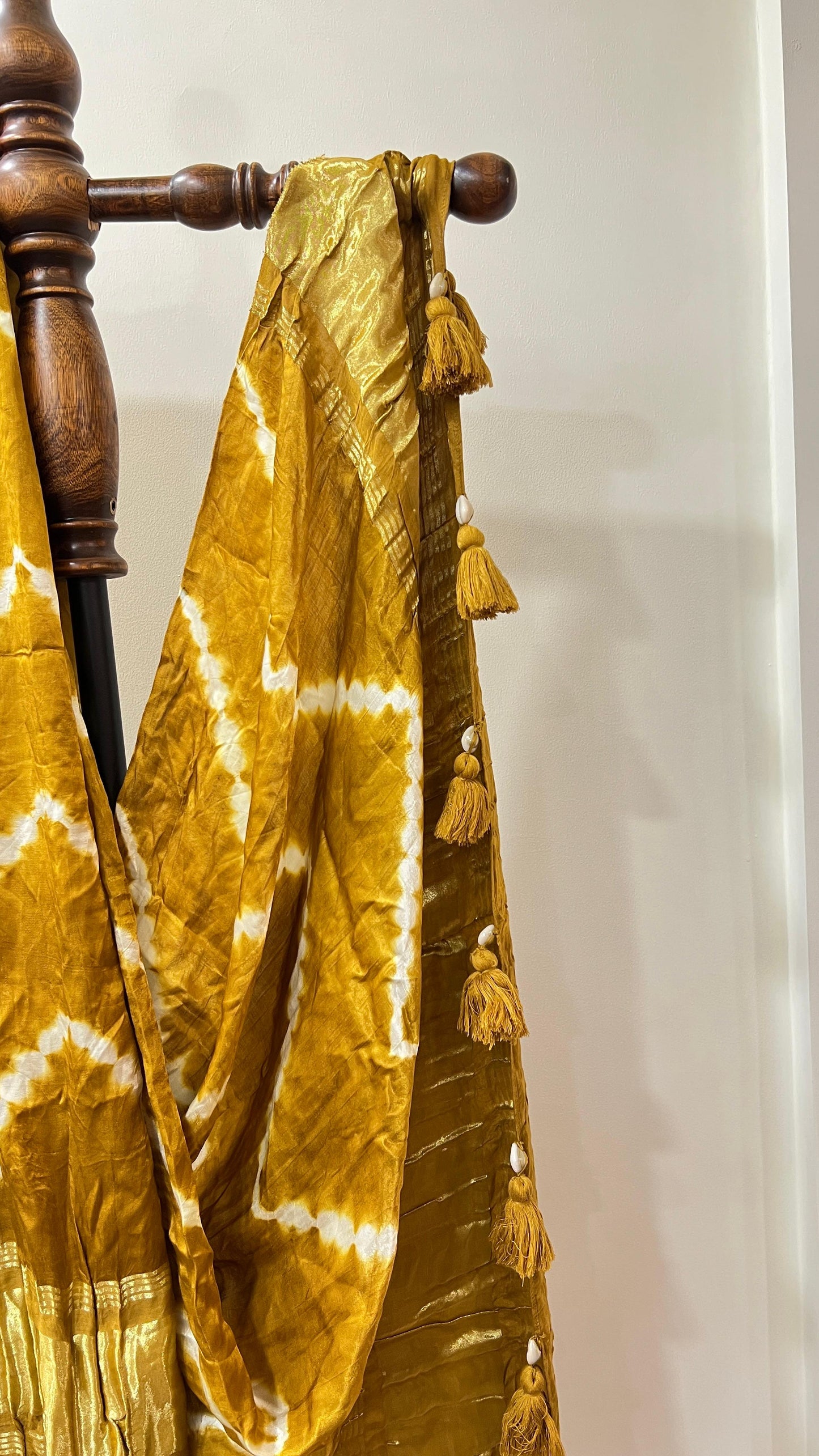 Mustard Leheriya Dupatta