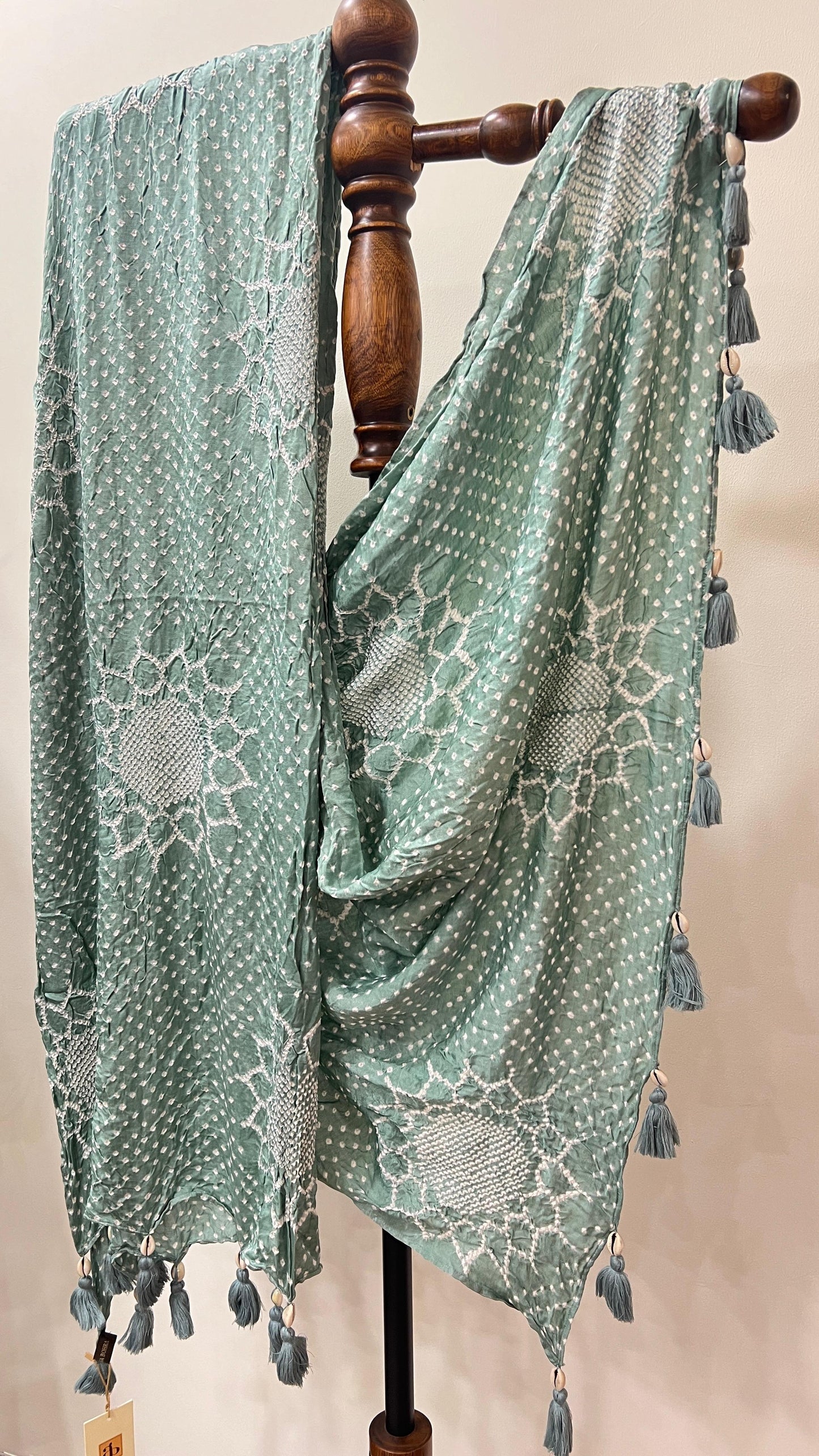 Sea Green Suraj Mukhi Dupatta