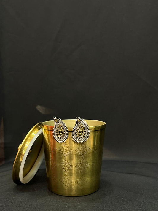 Oxidised  Earring