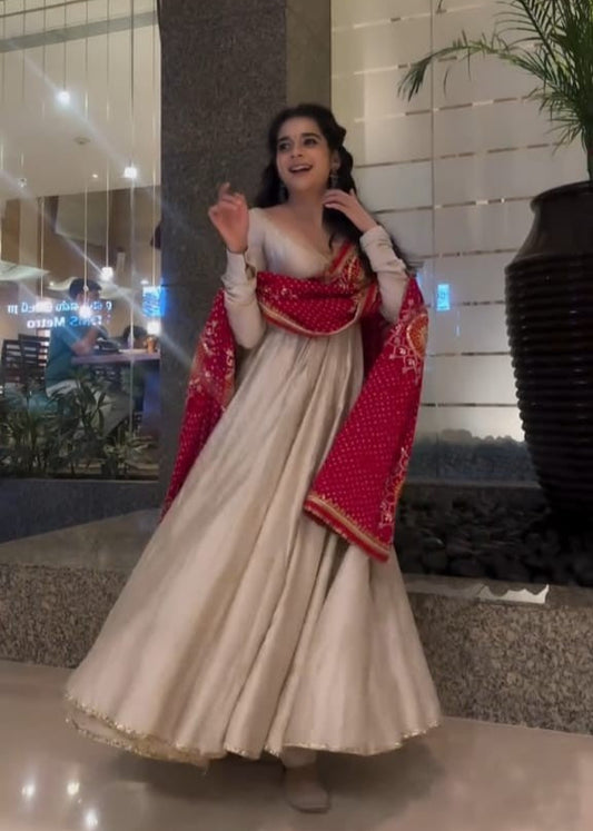 Mithila Palkar Anarkali Set