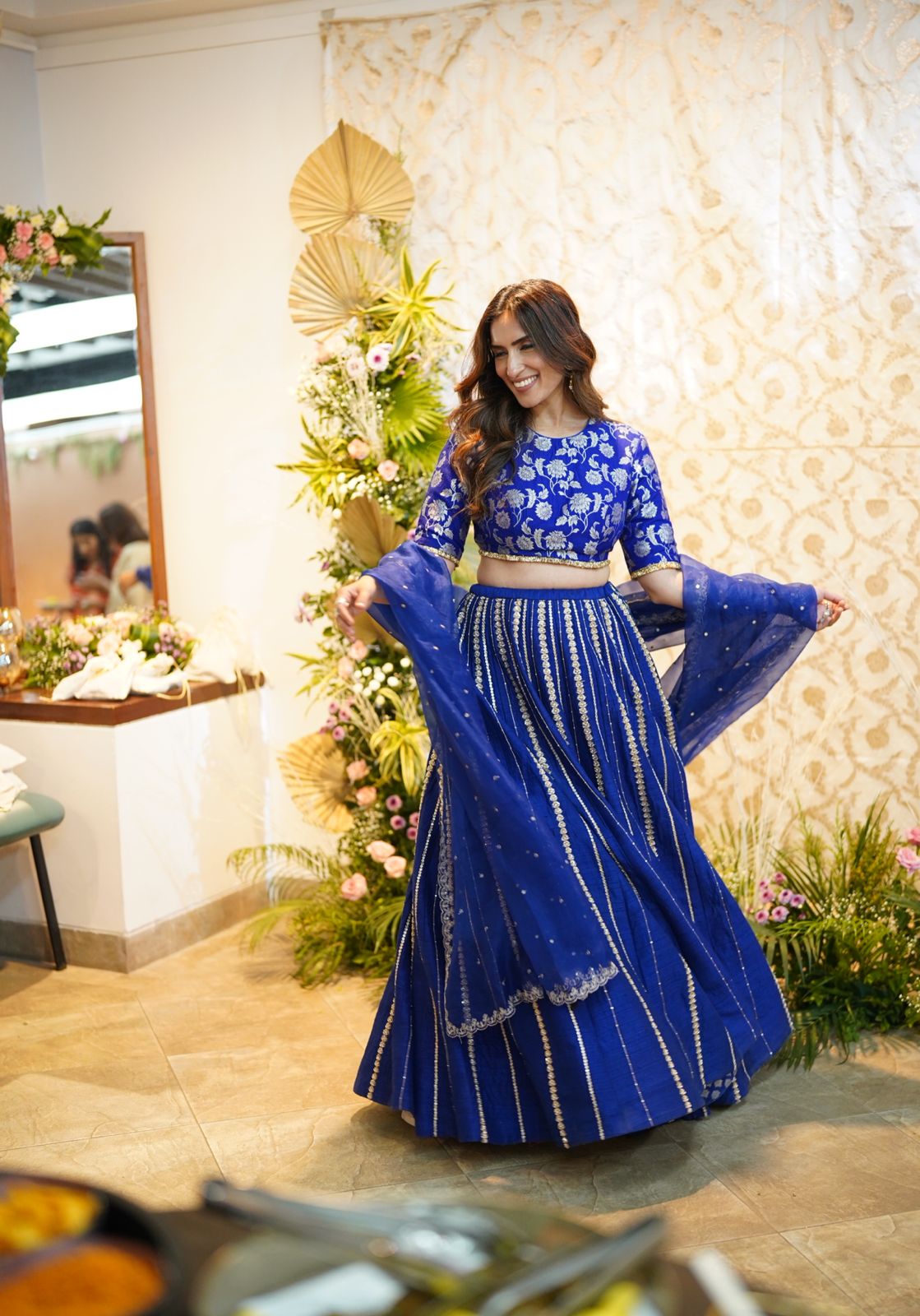 Urmi Daga Lehenga Set