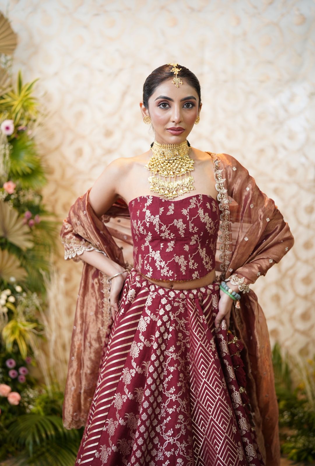 Mallaikaa Chheda Lehenga Set