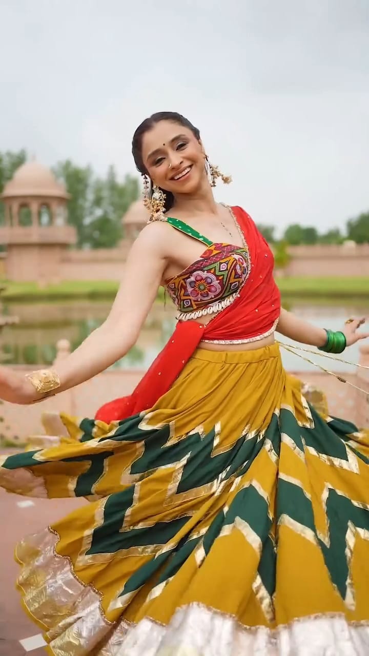 Mustard Cotton Skirt