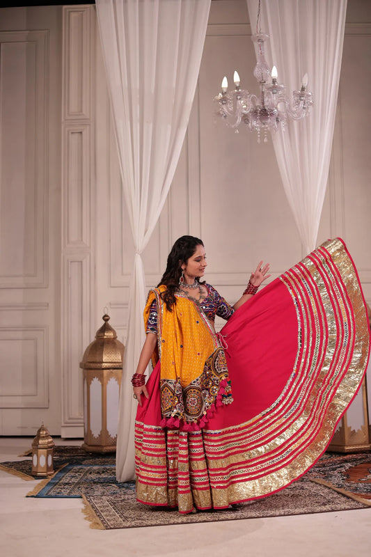 Leheriya Gradation Skirt