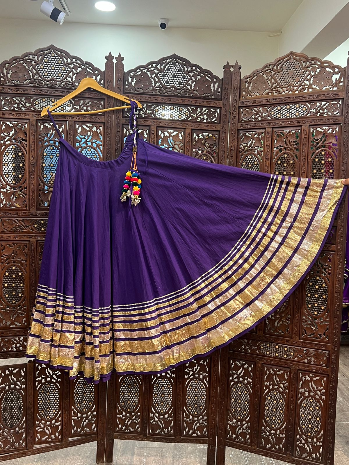 Purple Gradation Skirt