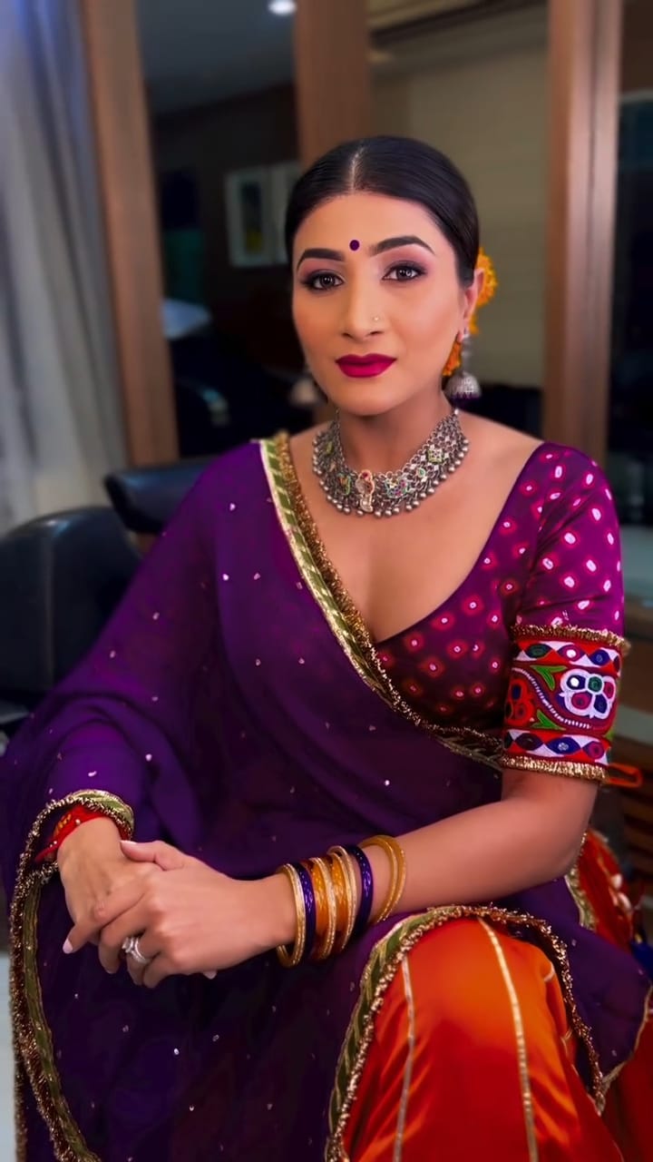Rust Modal Lehenga Set