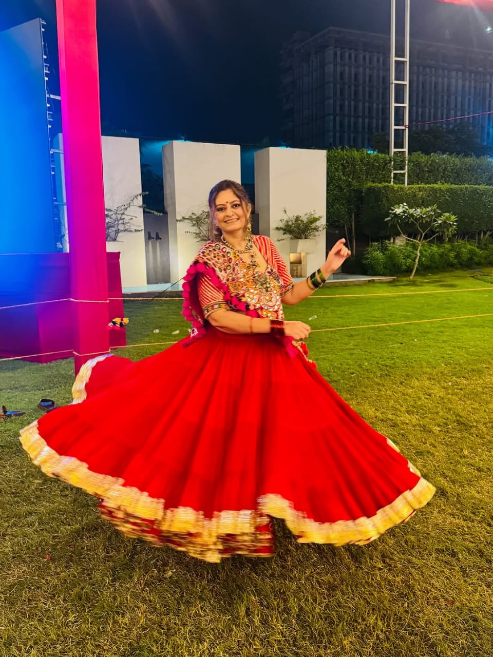 Maroon Lehenga Set