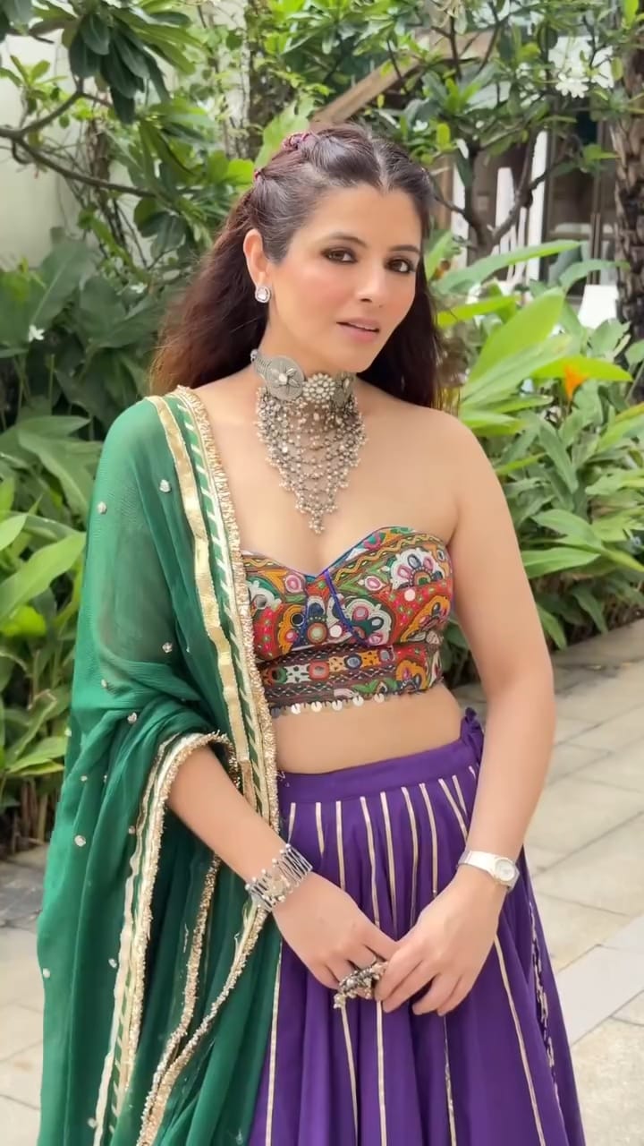 Purple Leheriya Gradation Set