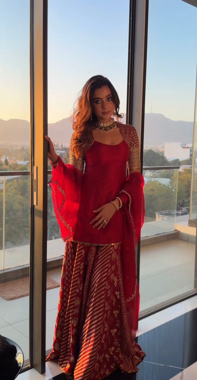 Sonali Singh - Kashvi Sharara Set