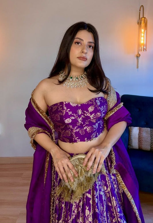 Trishala Sikka - Pashmina Lehenga Set