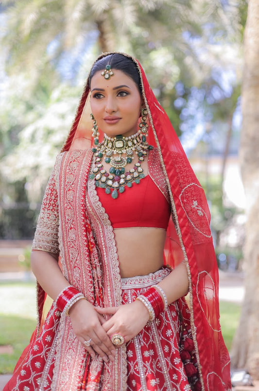 Harleen Lehenga Set - Anjanase