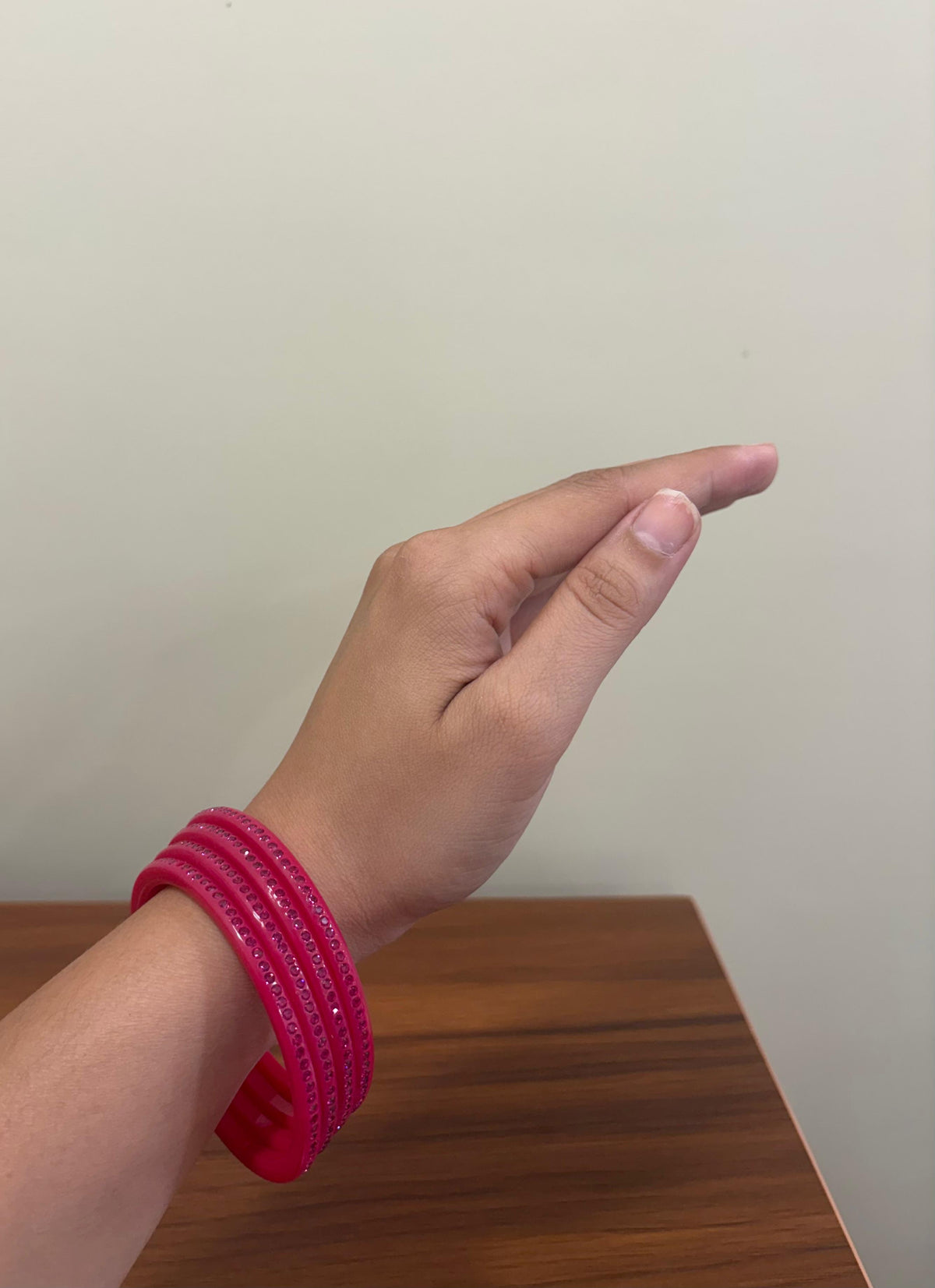 Rani Pink Diamond Bangles ( Set of 4 )