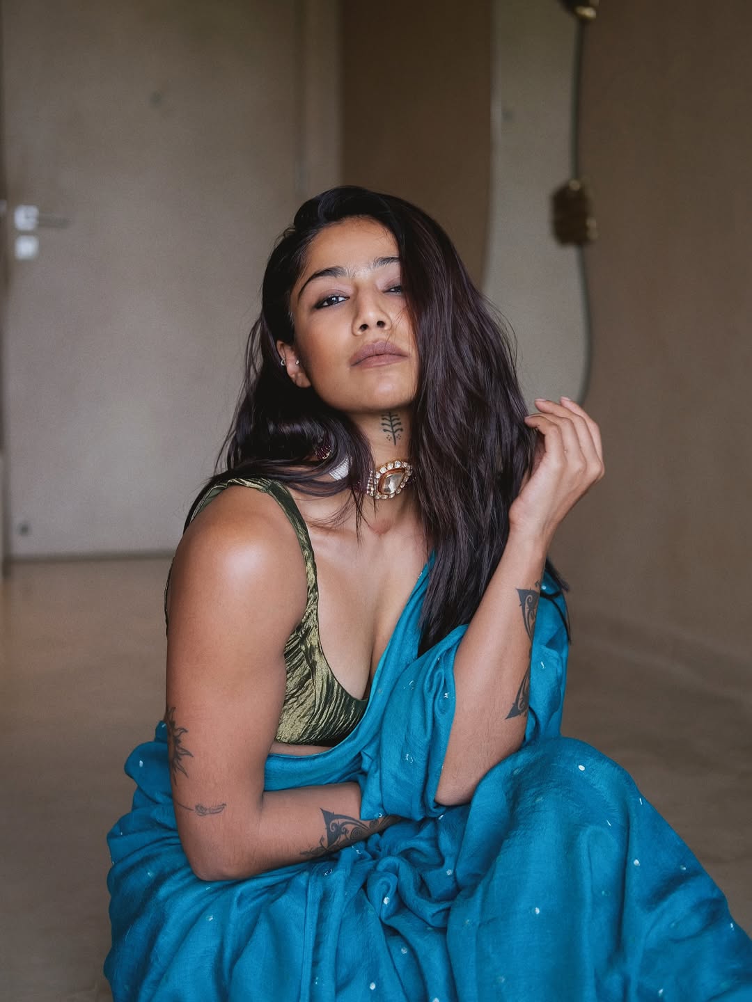 Santoshi Shetty Saree