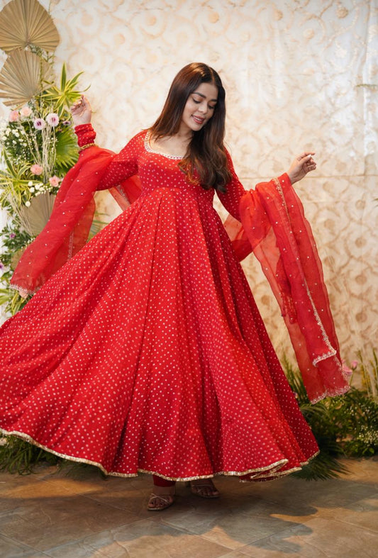 Monica D'souza Anarkali Set