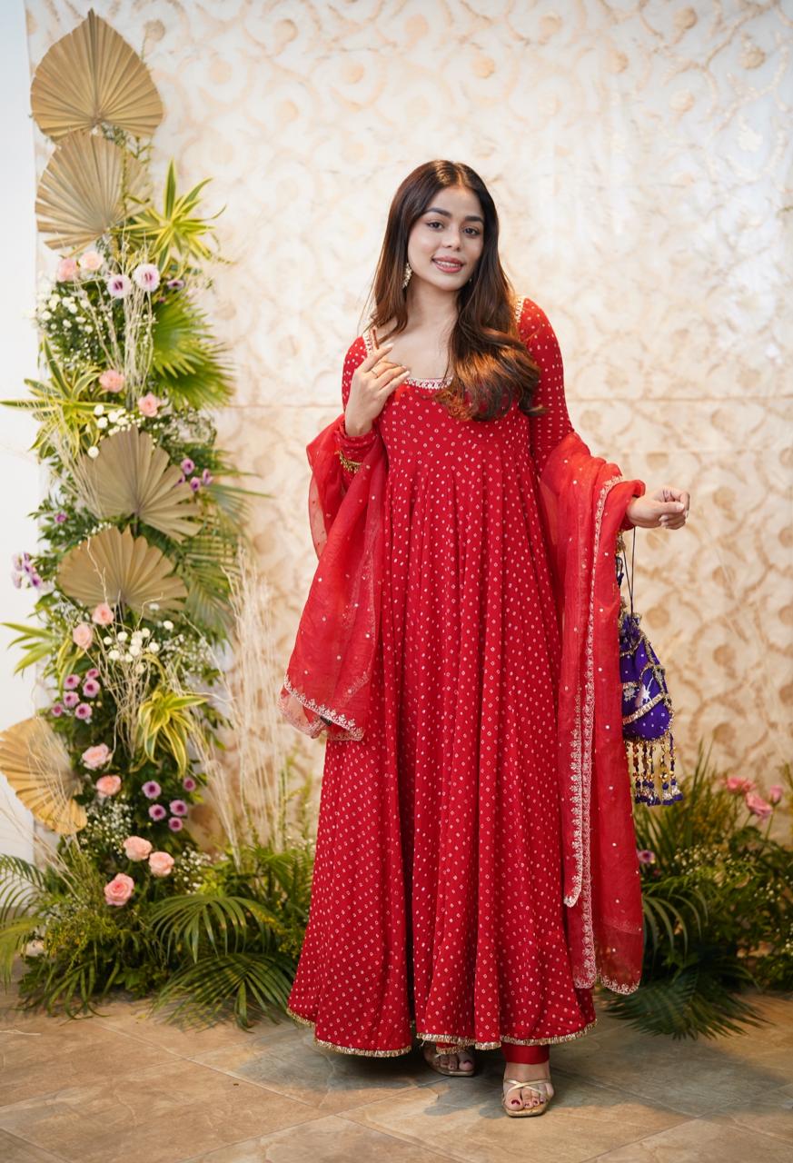 Monica D'souza Anarkali Set